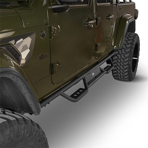 Jeep JT Side Steps Nerf Bars for 2020-2024 Jeep Gladiator JT