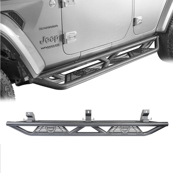 Jeep JL Side Steps 4 Door Running Boards for 2018-2023 Jeep Wrangler JL ...